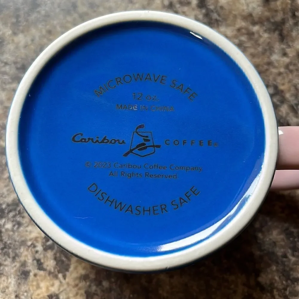 Love Caribou Coffee 12 oz Cup